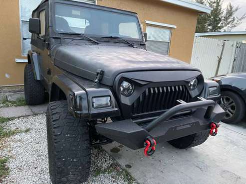 1997 JEEP WRANGLE SE - 2 5 4 CYLINDERS - - by dealer for sale in Miami, FL