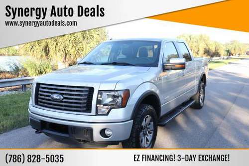 2011 Ford F-150 F150 F 150 FX4 4x4 4dr SuperCrew Styleside 5.5 ft.... for sale in Davie, FL