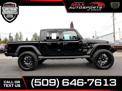 $824/mo - 2020 Jeep Gladiator MAXED OUT Overland Fully Loaded -... for sale in Spokane, WA