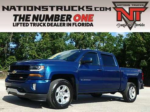 2018 CHEVY 1500 LT Z71 Crew Cab 4X4 - BACK UP CAM for sale in Sanford, FL