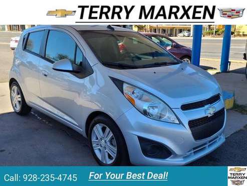 2014 Chevy Chevrolet Spark 1LT hatchback Silver - cars & trucks - by... for sale in Flagstaff, AZ