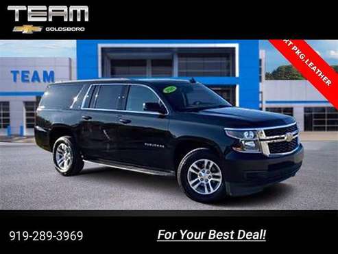 2020 Chevy Chevrolet Suburban LT suv Black - - by for sale in Goldsboro, NC