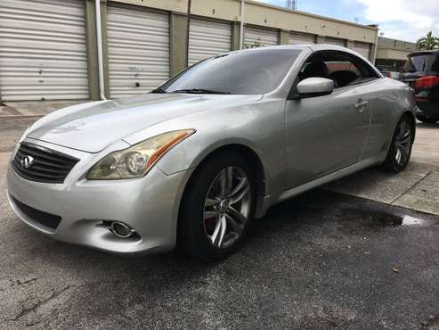 2009 INFINITI G37 CONVERTIBLE - cars & trucks - by owner - vehicle... for sale in North Miami , FL