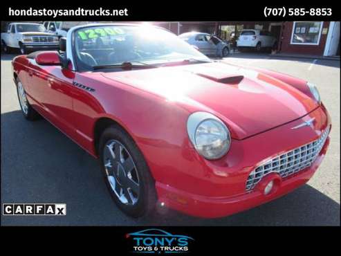 2002 Ford Thunderbird Deluxe 2dr Convertible MORE VEHICLES TO CHOOSE... for sale in Santa Rosa, CA