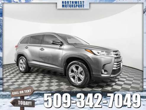 2018 *Toyota Highlander* Limited AWD - cars & trucks - by dealer -... for sale in Spokane Valley, WA