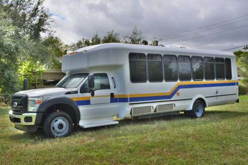 2012 Ford F-550 Super Duty 25 Passenger Senior / ADA / Tourist Bus -... for sale in Hollywood, FL