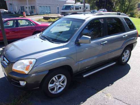 2006 KIA SPORTAGE EX-4DR 4X4-V6-AUTO-ALLOYS-MOONROOF-NEW TIRES!! for sale in PALMER, MASS, MA