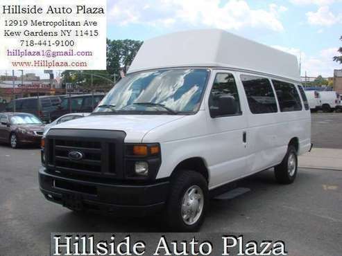 2012 FORD E350 SD EXT HIGH TOP PASSENGER VAN - cars & trucks - by... for sale in Richmond Hill, NY