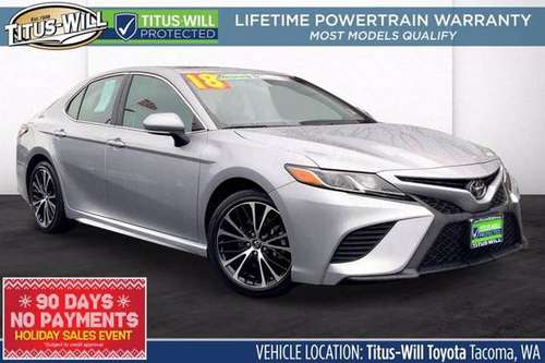 2018 Toyota Camry SE Sedan - cars & trucks - by dealer - vehicle... for sale in Tacoma, WA