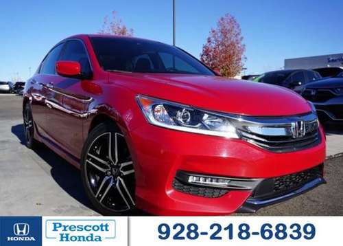 2016 Honda Accord FWD 4D Sedan / Sedan Sport - cars & trucks - by... for sale in Prescott, AZ