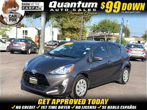 2016 Toyota Prius c Two Hatchback 4D - cars & trucks - by dealer -... for sale in Garden Grove, CA