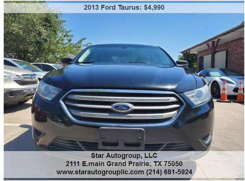 2013 Ford Taurus - cars & trucks - by dealer - vehicle automotive sale for sale in Grand Prairie, TX