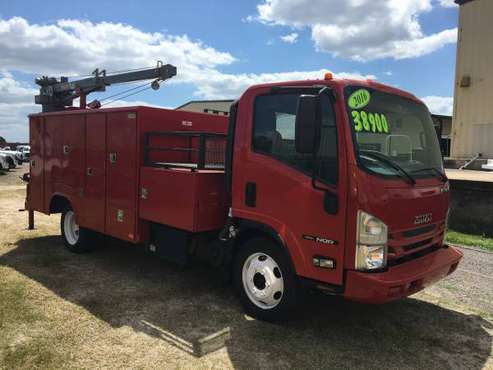 2016 Isuzu NQR Utility Body 3,200lb Crane Truck-75,000 MILES! for sale in Palmetto, AZ