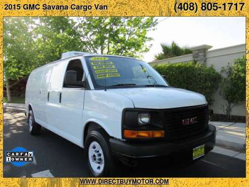 2015 GMC Savana Cargo Van RWD 3500 155 - - by dealer for sale in San Jose, CA