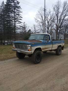1968 Ford F-100 Bump Side Lifted 4 4 Montana Truck! - cars & for sale in Sebewaing, MI