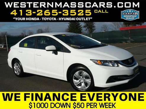 2014 HONDA CIVIC**AUTOMATIC*FULLY SERVICED*WE FINANCE EVER - cars &... for sale in Springfield, MA