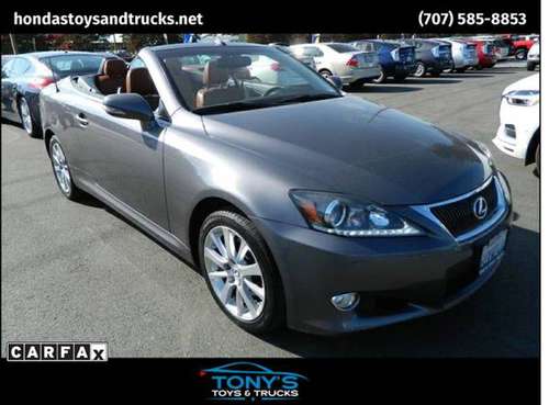 2012 Lexus IS 250C Base 2dr Convertible 6A MORE VEHICLES TO CHOOSE... for sale in Santa Rosa, CA