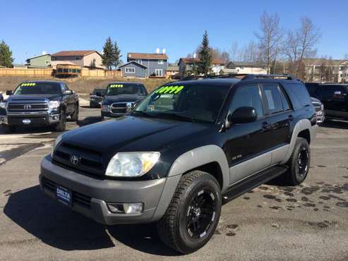 2003 Toyota 4 Runner SR5/V6 - - by dealer - vehicle for sale in Anchorage, AK