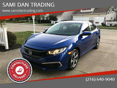 2019 HONDA CIVIC LX WITH HONDA SENSING - cars & trucks - by dealer -... for sale in Cleveland, OH
