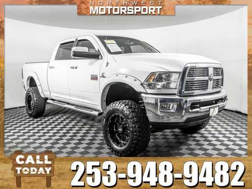 *LEATHER* Lifted 2012 *Dodge Ram* 3500 Laramie 4x4 for sale in PUYALLUP, WA