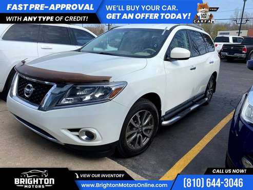 2013 Nissan Pathfinder SL 4WD! 4 WD! 4-WD! FOR ONLY 205/mo! - cars for sale in Brighton, MI