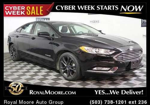 2018 Ford Fusion Hybrid SE EASY FINANCING!! - cars & trucks - by... for sale in Hillsboro, OR