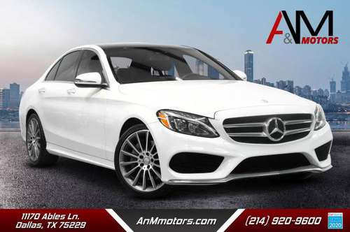 2016 Mercedes-Benz C-Class 4dr Sdn C 300 Luxury 4MATIC - FINANCING... for sale in Dallas, TX