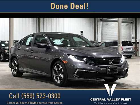 2019 Honda Civic LX - cars & trucks - by dealer - vehicle automotive... for sale in Fresno, CA