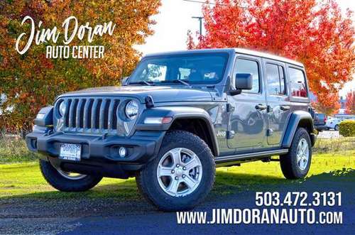 2019 Jeep Wrangler Unlimited Sport for sale in McMinnville, OR