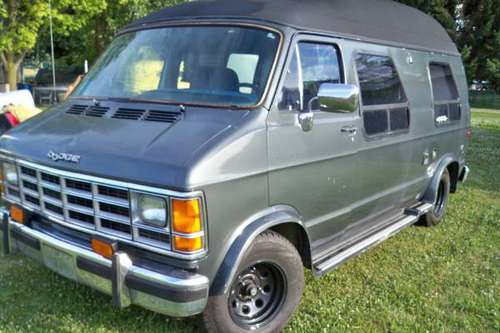 1989 Dodge Xplorer Camper Van.318,3/4ton - cars & trucks - by owner... for sale in Orrville, OH