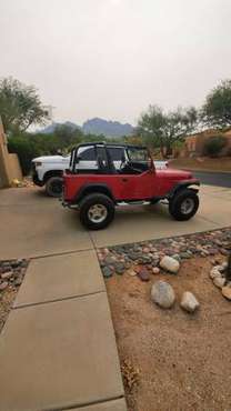 1991 jeep wrangler yj - cars & trucks - by owner - vehicle... for sale in Tucson, AZ