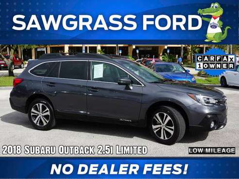 2018 Subaru Outback 2.5i Limited - Stock # 83966A Financing... for sale in Sunrise, FL