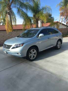 LEXUS RX 450 H AWD - cars & trucks - by owner - vehicle automotive... for sale in Riverside, CA
