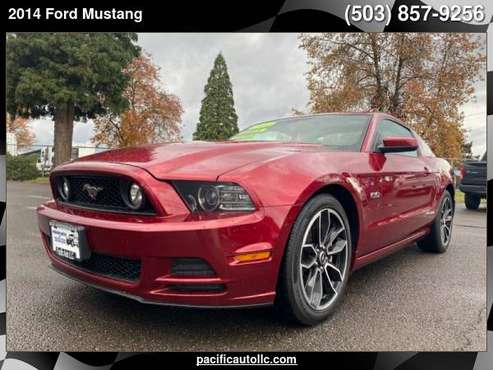 2014 Ford Mustang GT Premium 2dr Fastback with - cars & trucks - by... for sale in Woodburn, OR