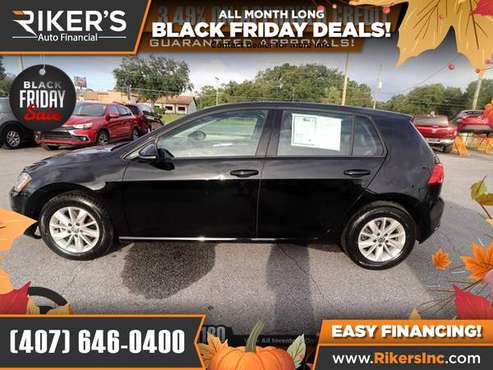 $141/mo - 2015 Volkswagen Golf TSI SE 4-Door - 100 Approved! - cars... for sale in Kissimmee, FL