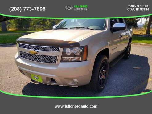 2008 Chevrolet Chevy Avalanche LTZ 4x4 4dr Crew Cab SB - ALL CREDIT... for sale in Coeur d'Alene, WA