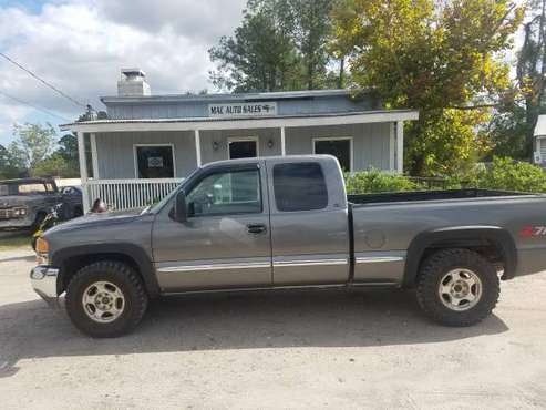 1999 GMC PU 4x4 ext cab for sale in Leland, NC