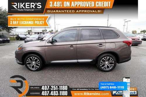 2016 Mitsubishi Outlander SEL 2WD - Call/Text - - by for sale in Kissimmee, FL