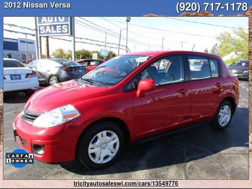 2012 Nissan Versa 1.8 S 4dr Hatchback 4A Family owned since 1971 -... for sale in MENASHA, WI