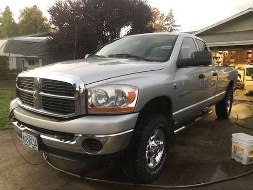 2006 Ram 2500 low miles for 3500 Dually for sale in Roseburg, OR