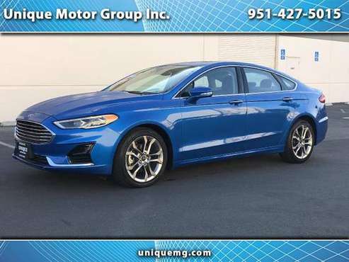 2019 Ford Fusion SEL - cars & trucks - by dealer - vehicle... for sale in Corona, CA
