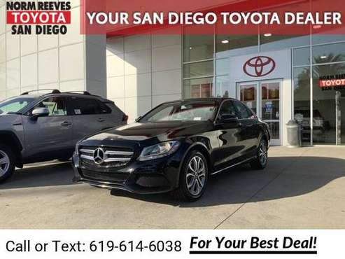 Pre-Owned 2017 Mercedes-Benz C-Class C 300 sedan Black - cars &... for sale in San Diego, CA