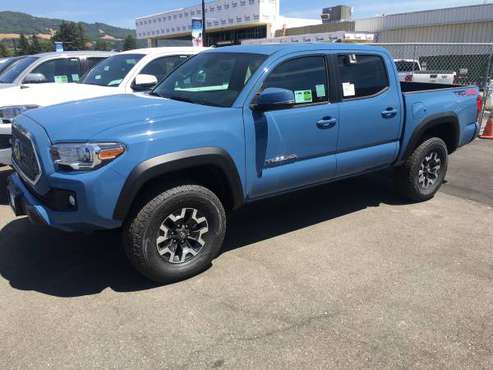 2019 TOYOTA TACOMA DBL CAB 4WD TRD OFF ROAD _ PREM PACKAGE __ MANUAL for sale in SF bay area, CA