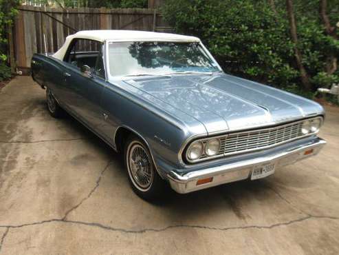 1964 Chevrolet Chevelle Malibu SS - cars & trucks - by owner -... for sale in Austin, TX
