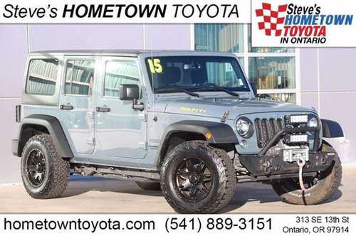 2015 Jeep Wrangler Unlimited Sport - cars & trucks - by dealer -... for sale in Ontario, ID