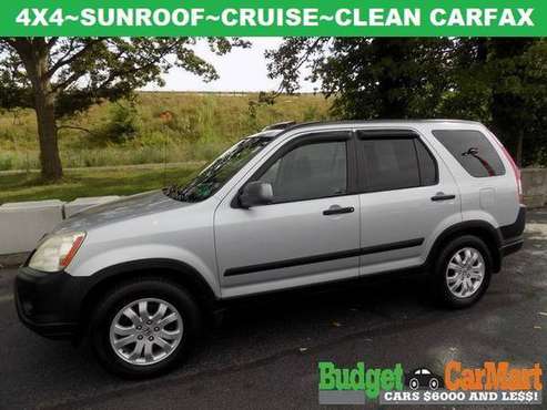 2005 Honda CR-V 4WD EX AT - cars & trucks - by dealer - vehicle... for sale in Norton, OH