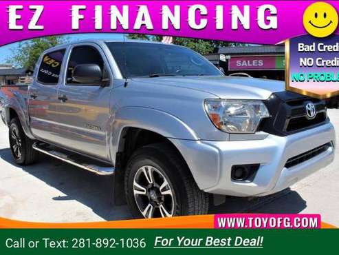 2015 Toyota Tacoma PreRunner pickup Magnetic Gray Metallic - cars & for sale in Cypress, TX