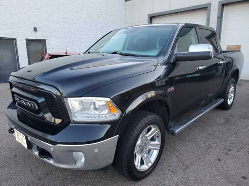 2015 Dodge Ram Laramie "Longhorn" crew cab 4x4-LOADED TO THE MOON !!... for sale in Mc Farland, WI