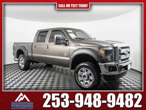 Lifted 2016 Ford F-350 Lariat FX4 4x4 - - by dealer for sale in PUYALLUP, WA