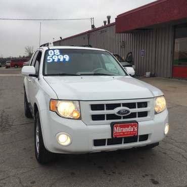 2008 FORD ESCAPE LIMITED - - by dealer - vehicle for sale in Cedar Rapids, IA